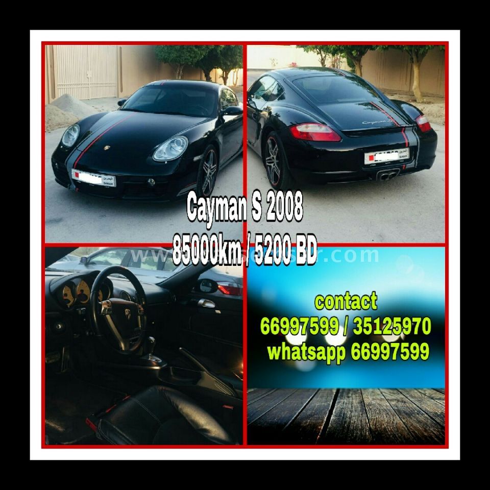 08 Porsche Cayman S For Sale In Bahrain New And Used Cars For Sale In Bahrain