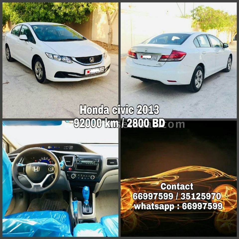 2013 Honda Civic 1.8 i-VTEC EXi for sale in Bahrain - New and 