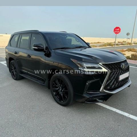 2019 Lexus LX 570 Black Edition Sport for sale in Qatar