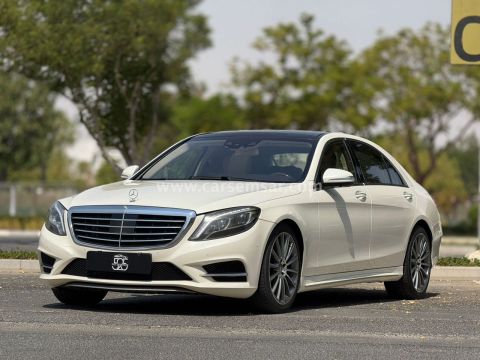 2015 مرسيدس بنز الفئه S 500