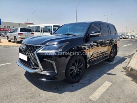 2018 لكزس ال اكس 570 سبورت بلاك إيديشن