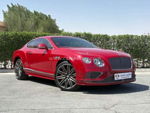 2015 Bentley Continental GT Speed