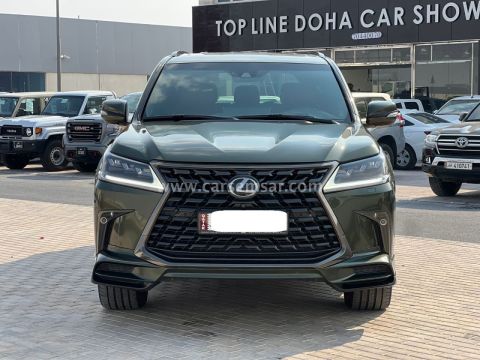 2021 لكزس ال اكس 570 سبورت بلاك إيديشن