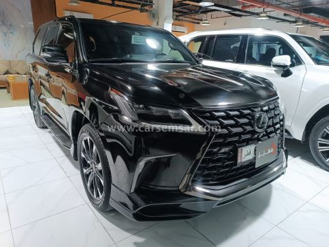 2021 لكزس ال اكس 570 سبورت بلاك إيديشن