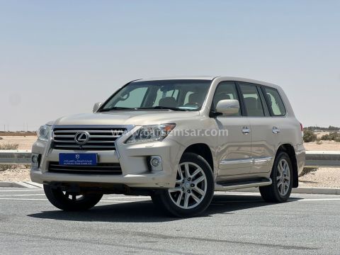 2013 لكزس ال اكس 570