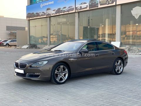 2014 بي ام دبليو الفئة السادسة 640i