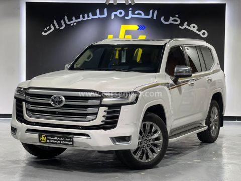 2022 تويوتا لاند كروزر في أكس توين تيربو