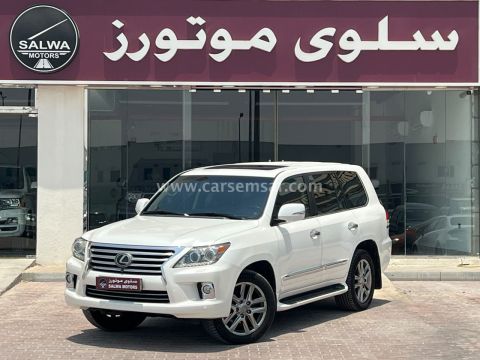2012 لكزس ال اكس 570