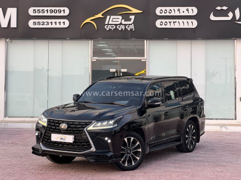 2019 لكزس ال اكس 570 سبورت بلاك إيديشن