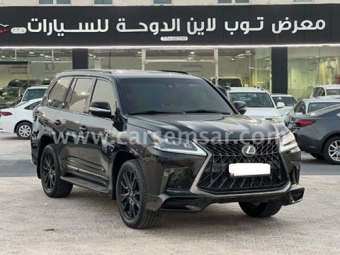 2020 لكزس ال اكس 570 سبورت بلاك إيديشن